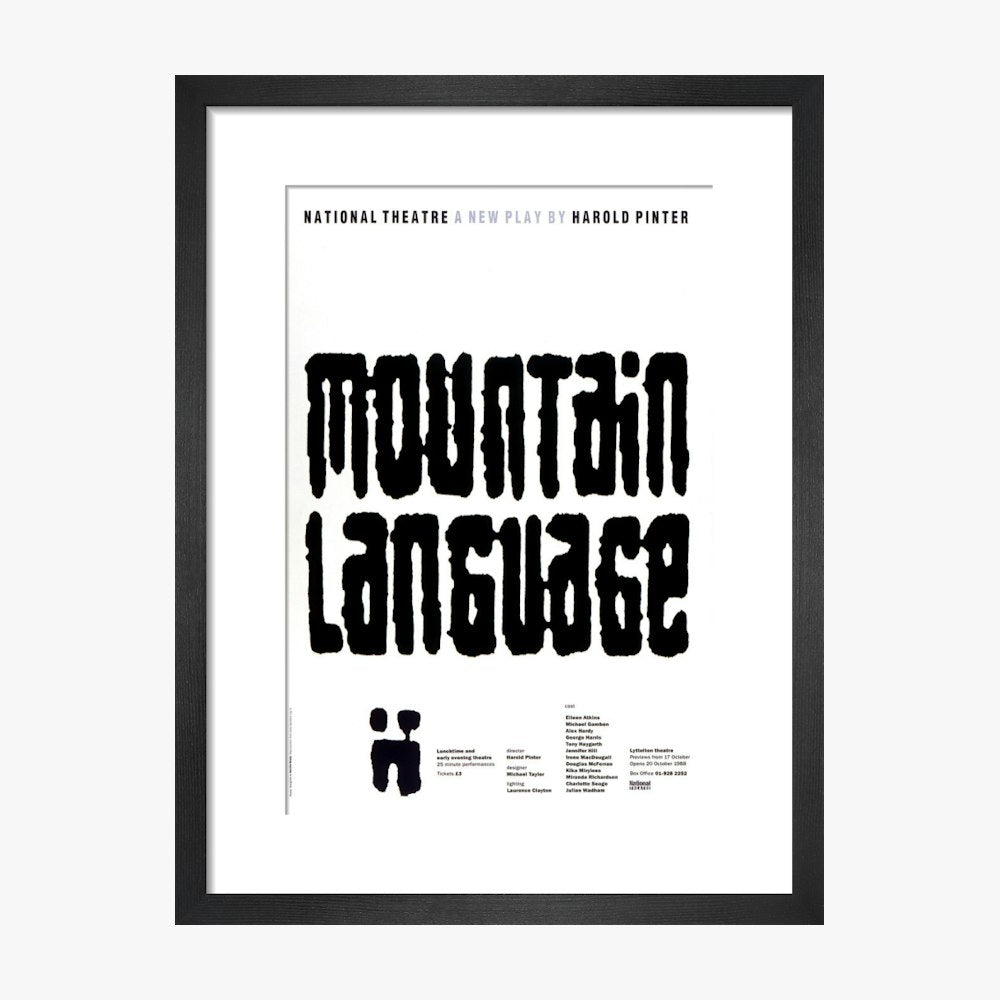 Mountain Language 1988 Print