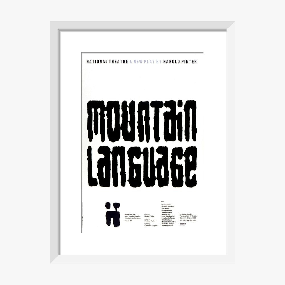 Mountain Language 1988 Print