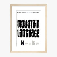 Mountain Language 1988 Print