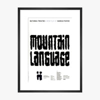 Mountain Language 1988 Print