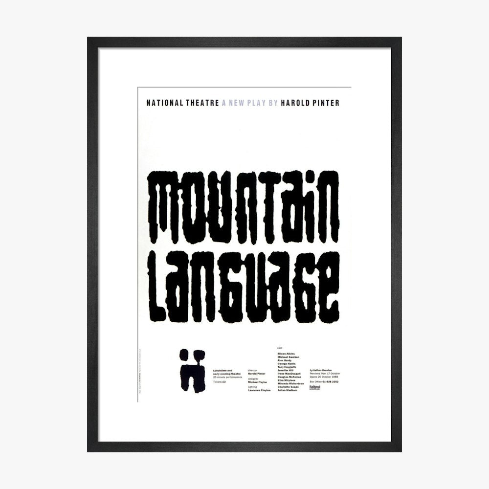 Mountain Language 1988 Print