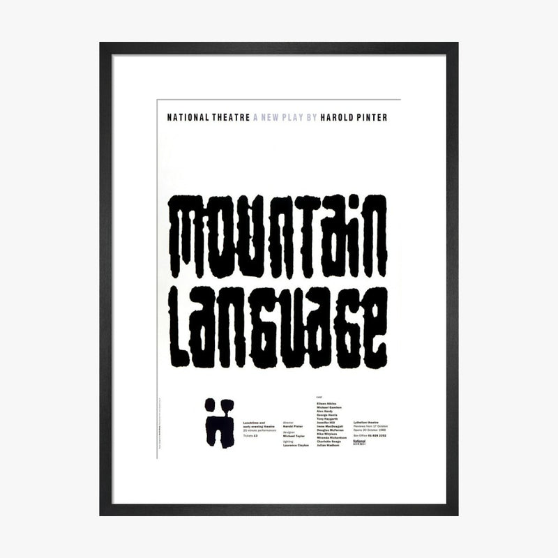 Mountain Language 1988 Print
