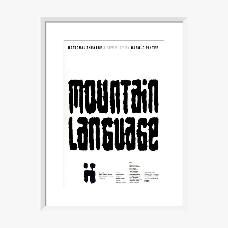 Mountain Language 1988 Print