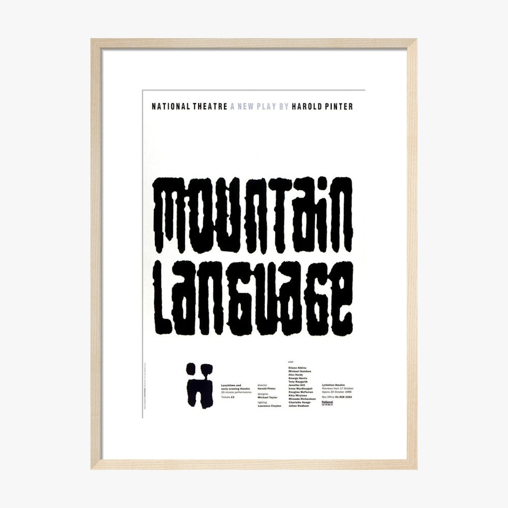 Mountain Language 1988 Print