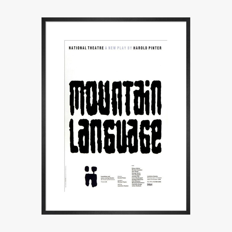 Mountain Language 1988 Print
