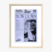 Bow Down 1977 Print