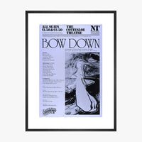 Bow Down 1977 Print