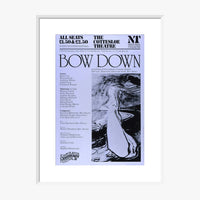 Bow Down 1977 Print