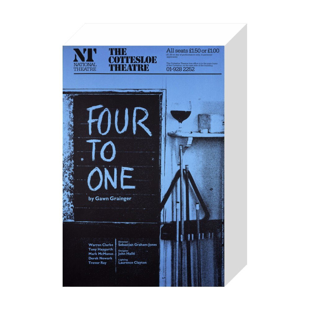 Four to One 1977 Print