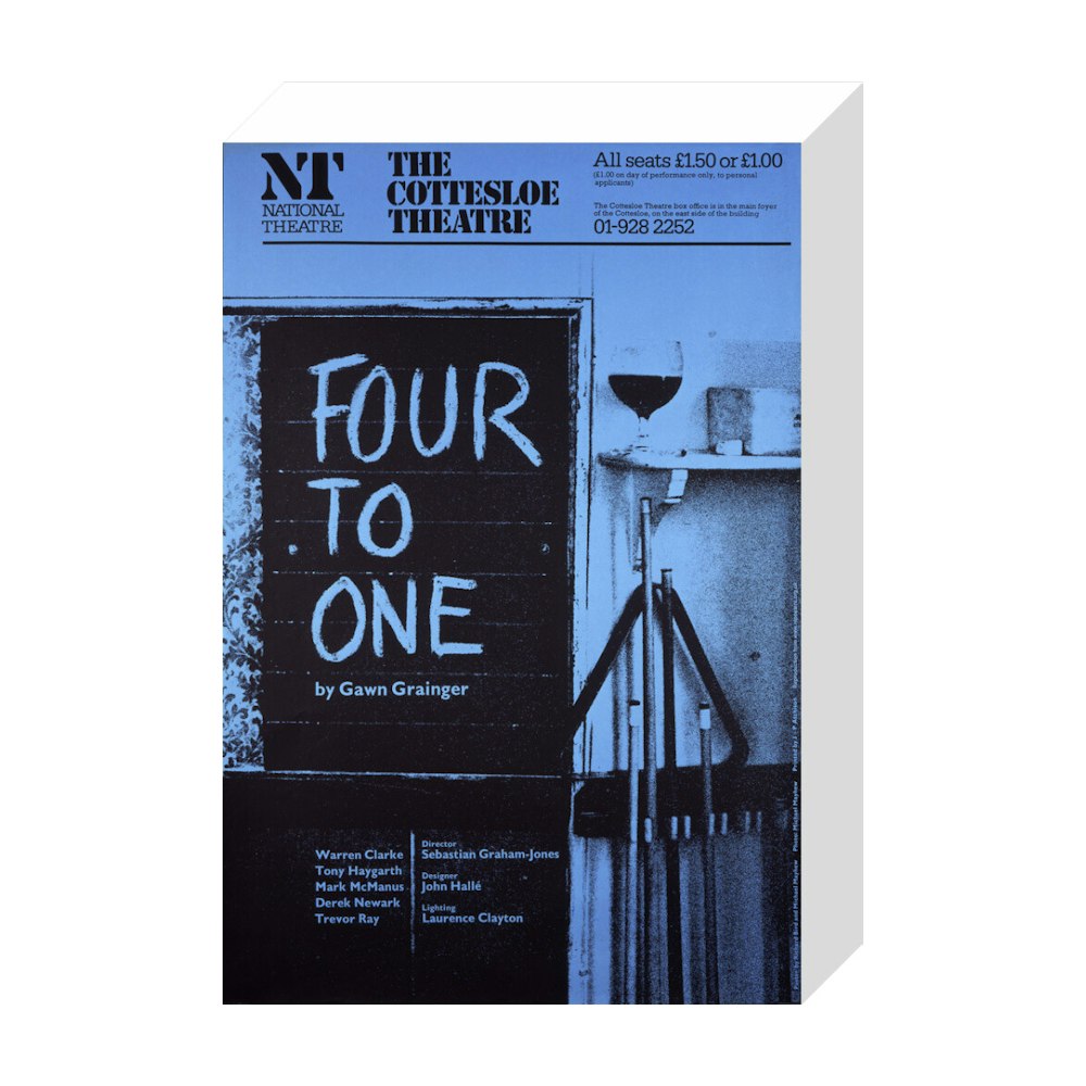 Four to One 1977 Print