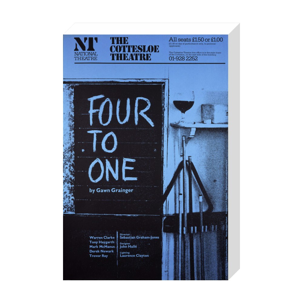 Four to One 1977 Print