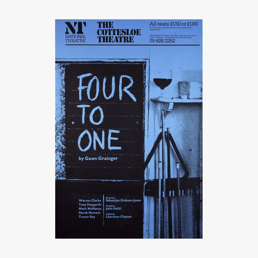 Four to One 1977 Print