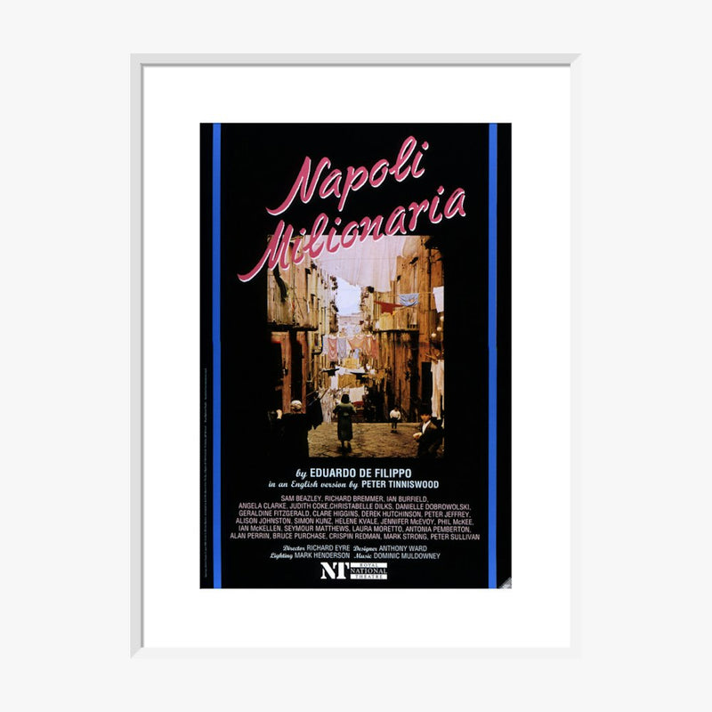 Napoli Milionaria 1991 Print