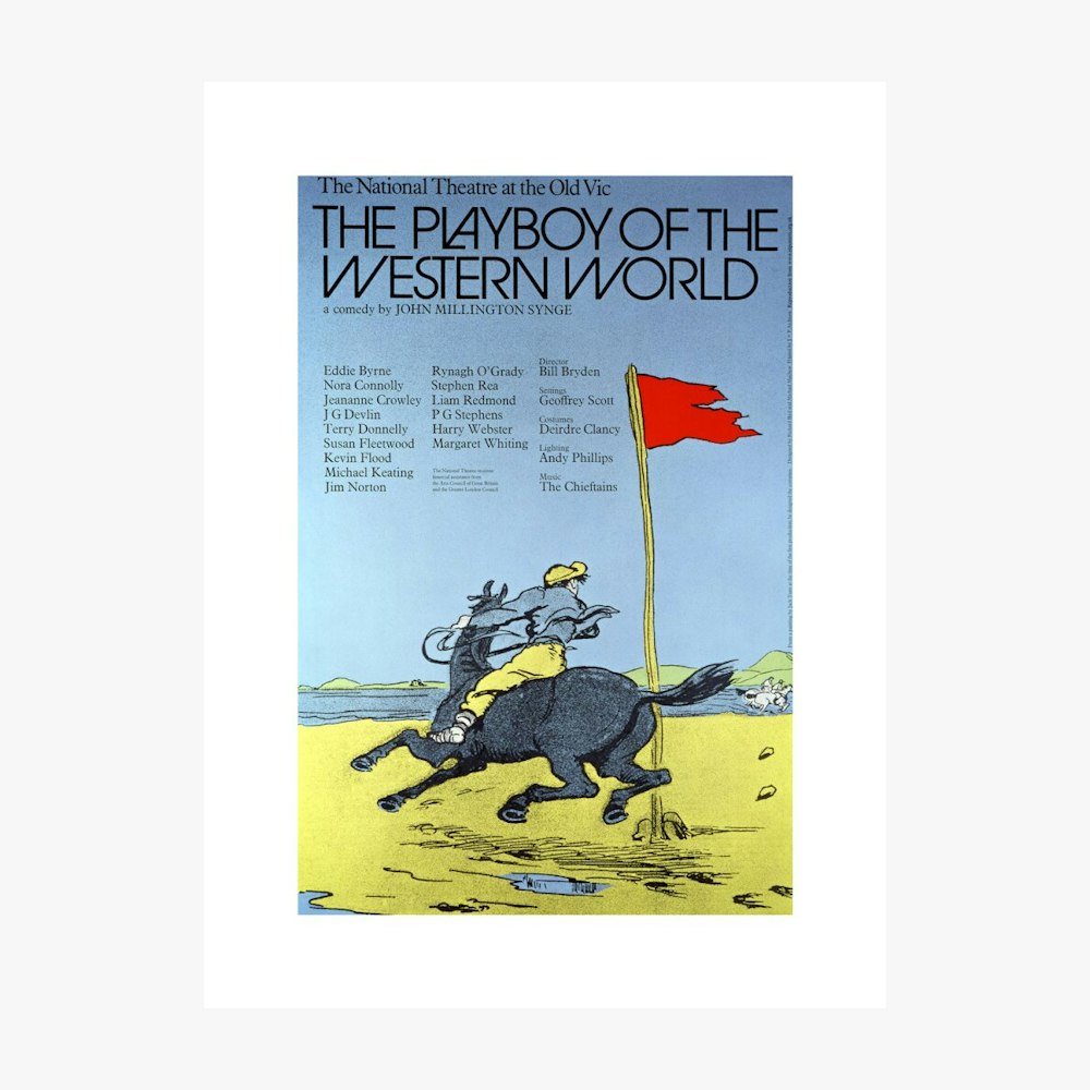 The Playboy of the Western World 1975 Print – National Theatre Shop