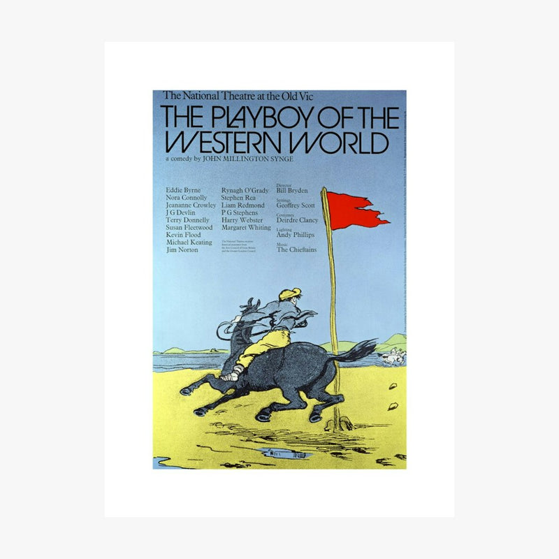 The Playboy of the Western World 1975 Print