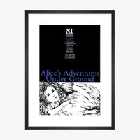 Alice's Adventures Under Ground 1994 Print
