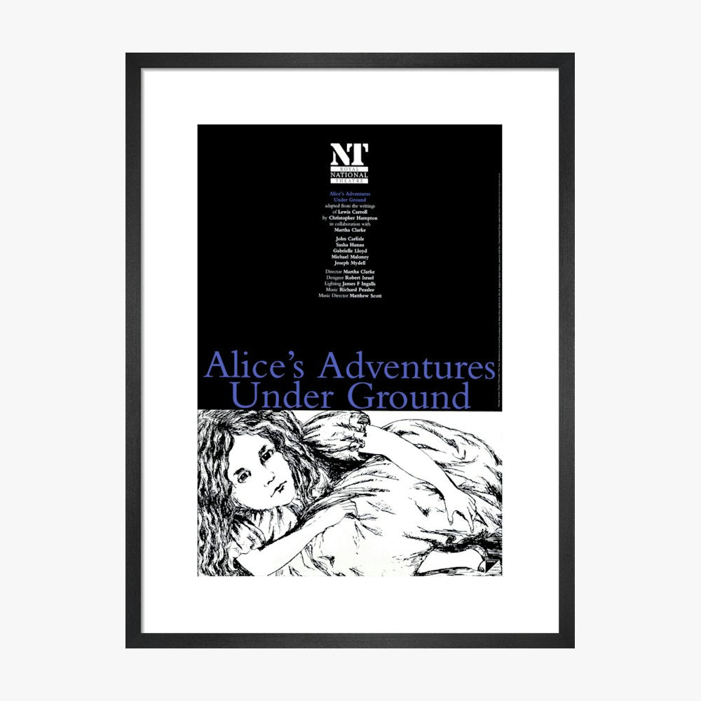 Alice's Adventures Under Ground 1994 Print