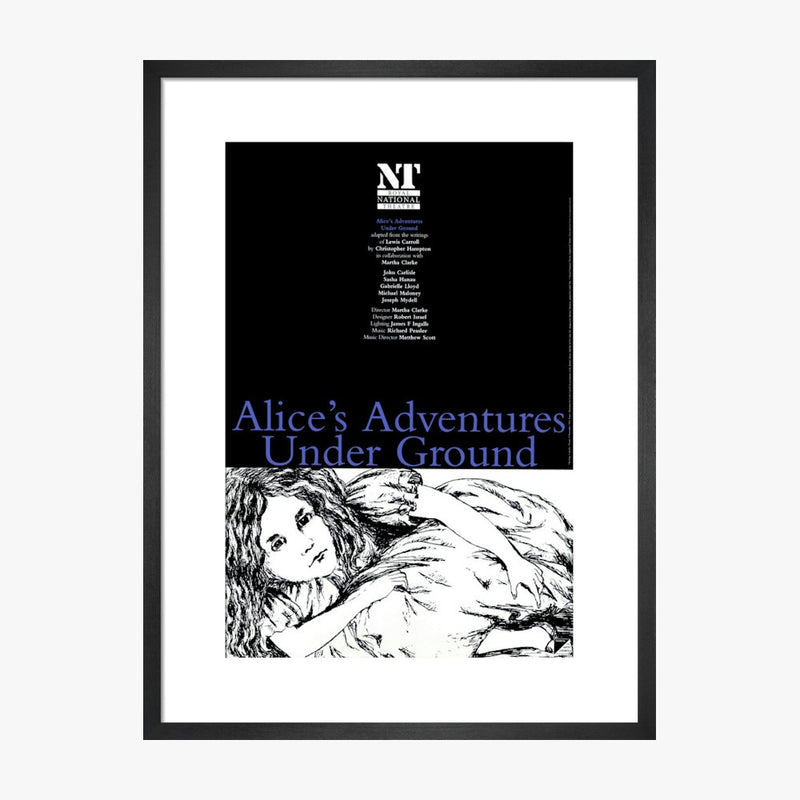 Alice's Adventures Under Ground 1994 Print