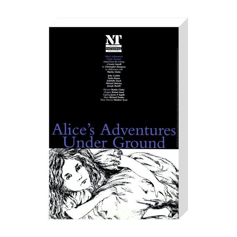 Alice's Adventures Under Ground 1994 Print