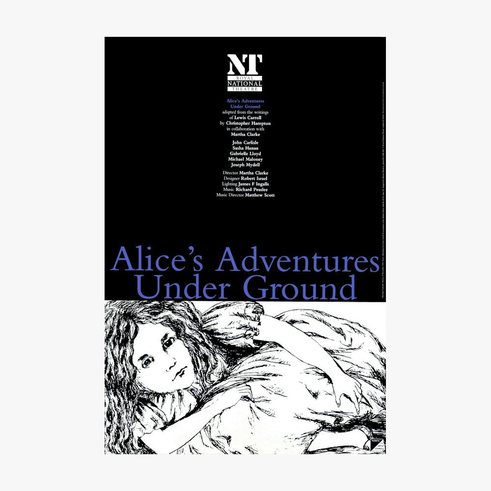 Alice's Adventures Under Ground 1994 Print