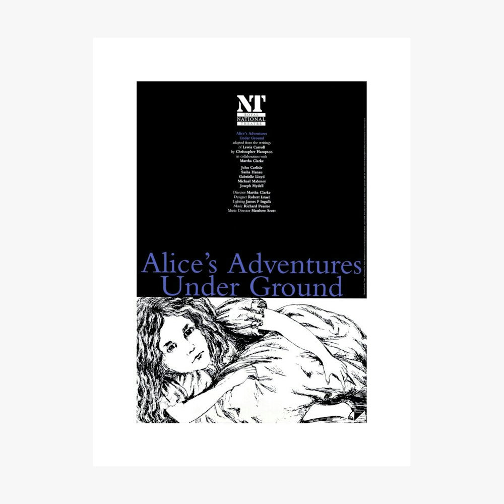 Alice's Adventures Under Ground 1994 Print