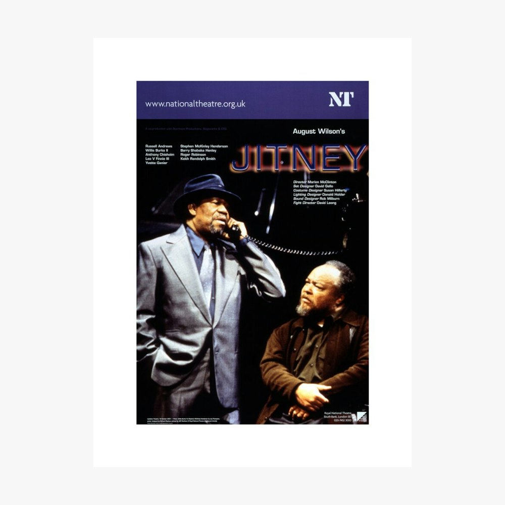 Jitney 2001 印刷品