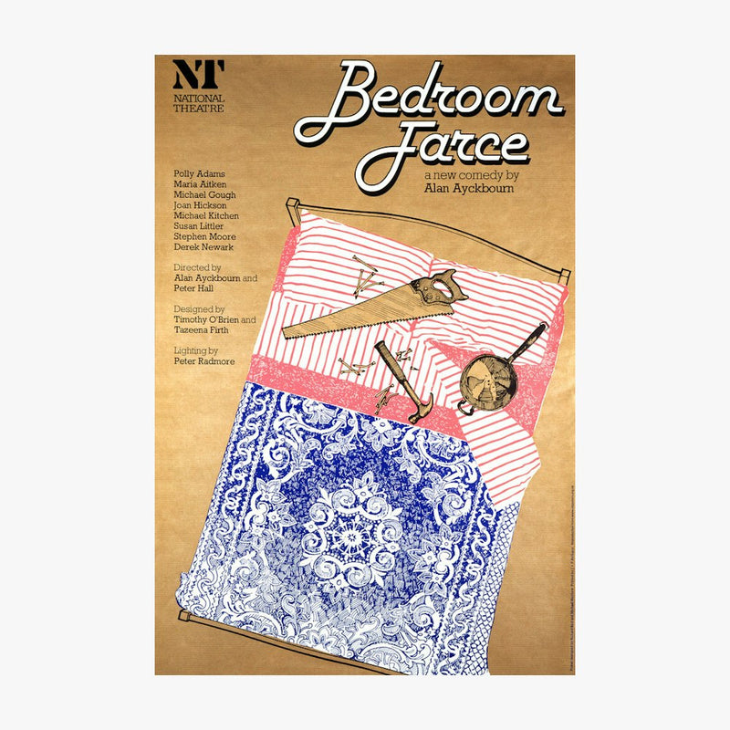 Bedroom Farce 1977 Print