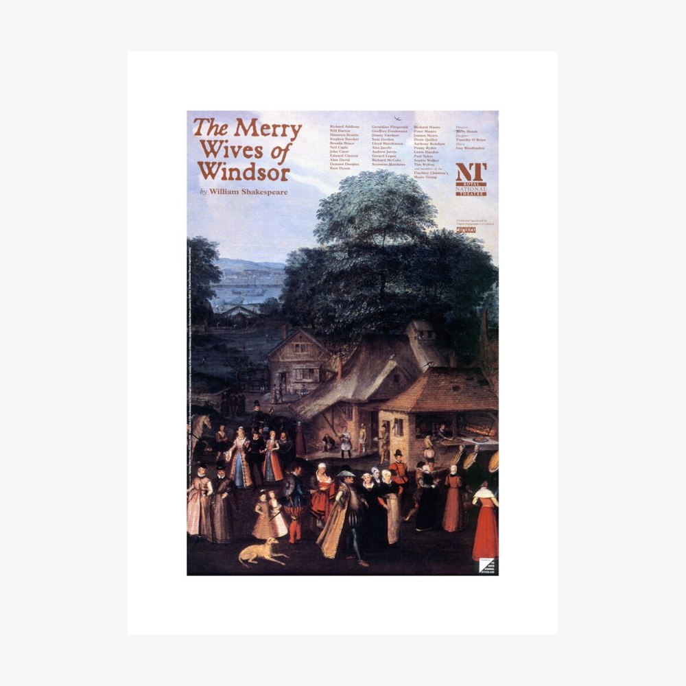 The Merry Wives of Windsor 1995 Print