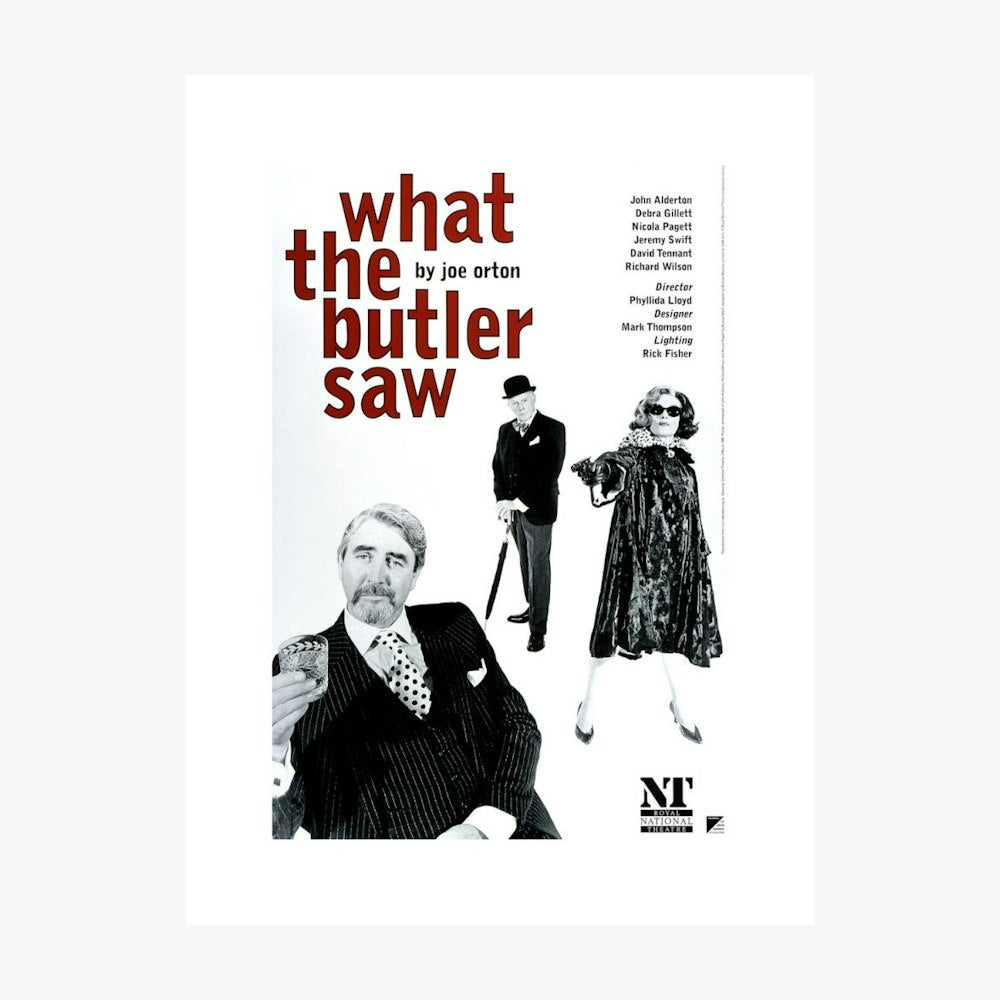 What the Butler Saw 1995 Print