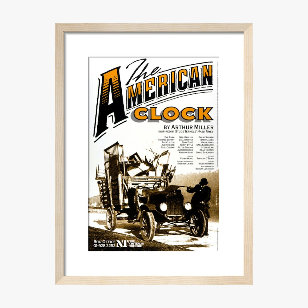 The American Clock 1989 Print
