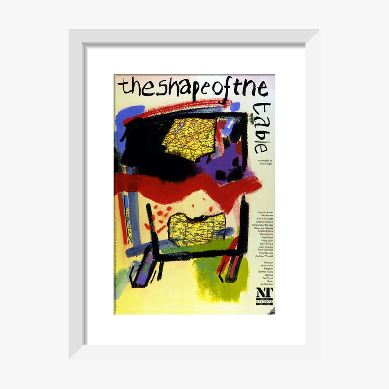 The Shape of the Table 1990 Print