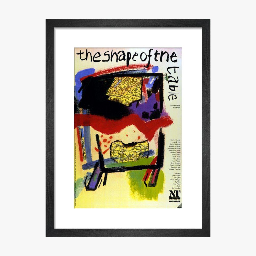The Shape of the Table 1990 Print