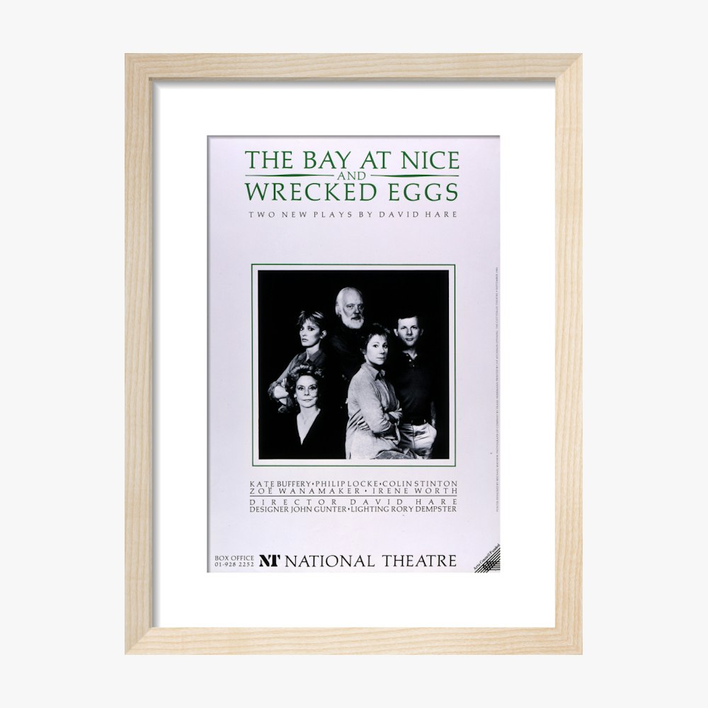 The Bay at Nice; Wrecked Eggs 1986 Print