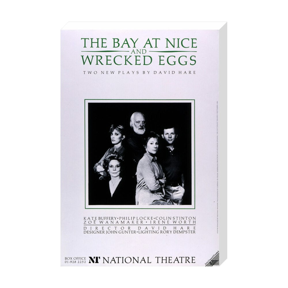 The Bay at Nice; Wrecked Eggs 1986 Print