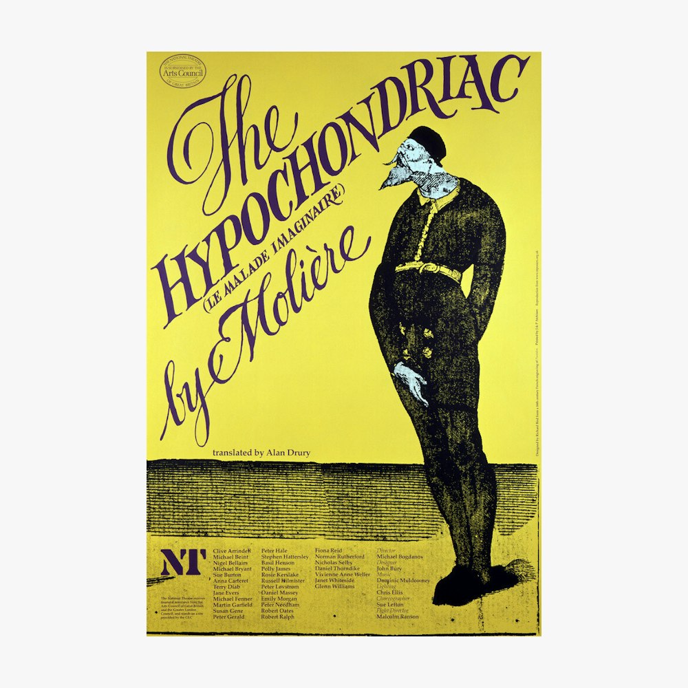 The Hypochondriac 1981 Print