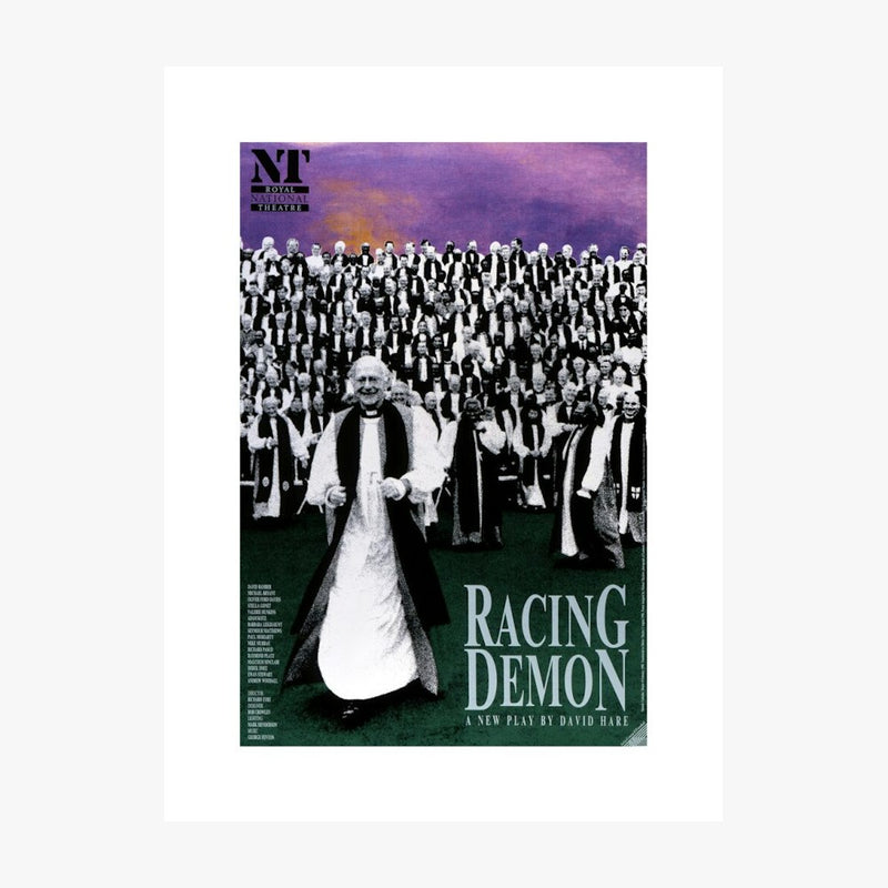 Racing Demon 1990 Print