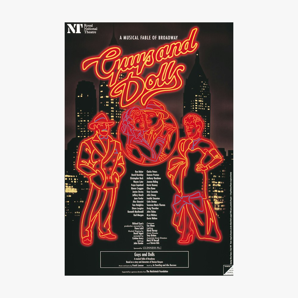 Guys and Dolls 1996 Print