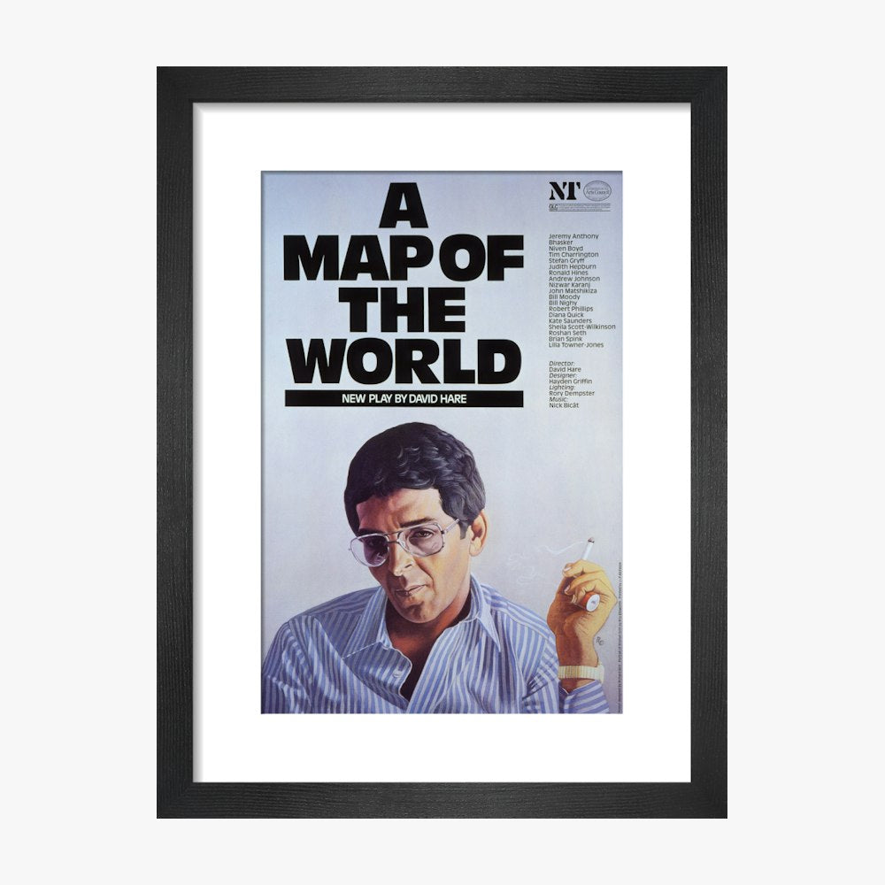 A Map of the World 1983 Print