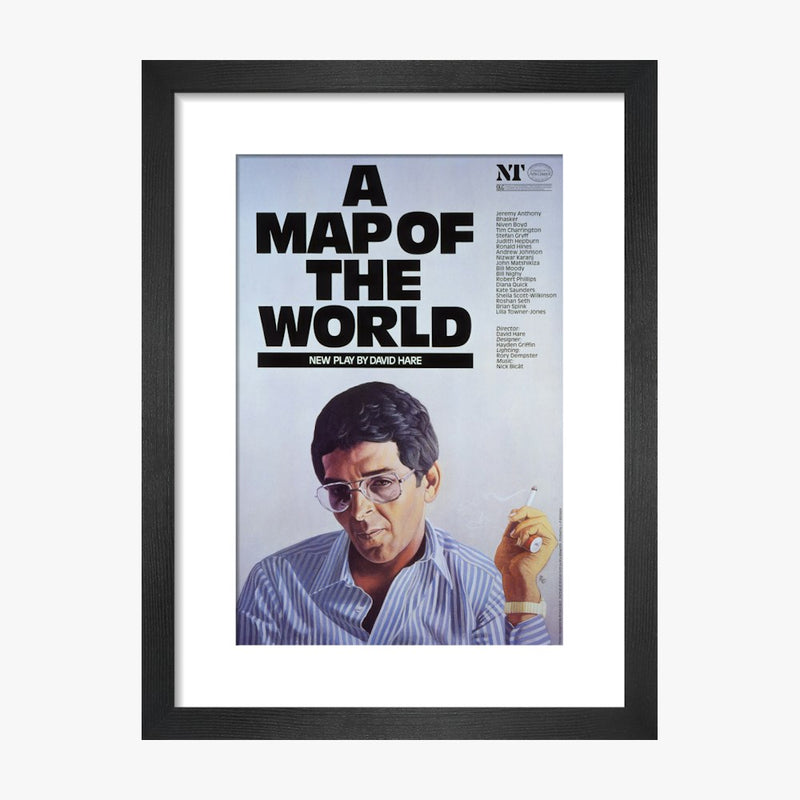 A Map of the World 1983 Print
