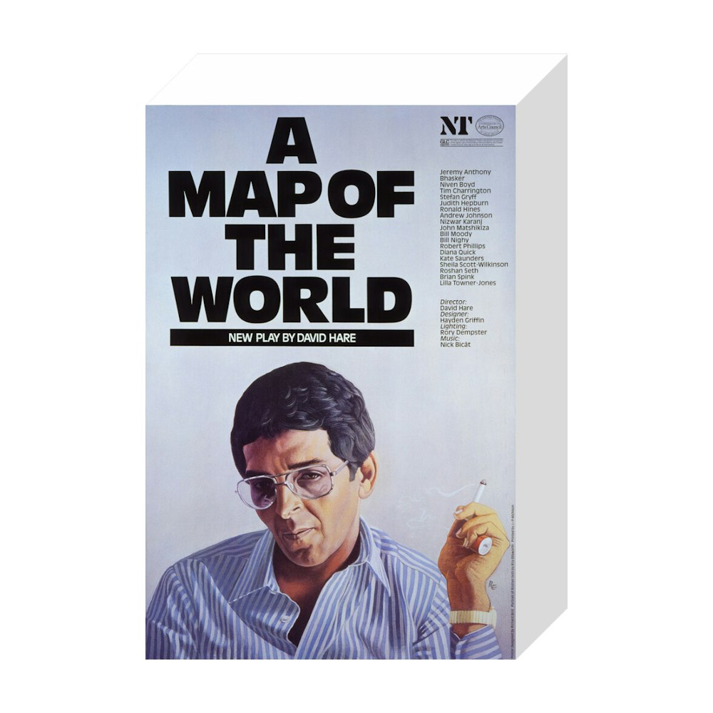 A Map of the World 1983 Print