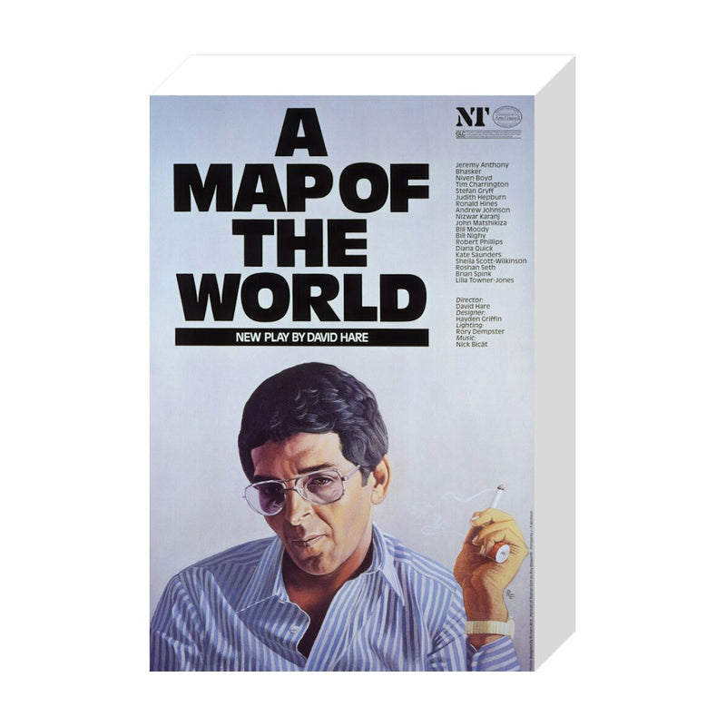 A Map of the World 1983 Print