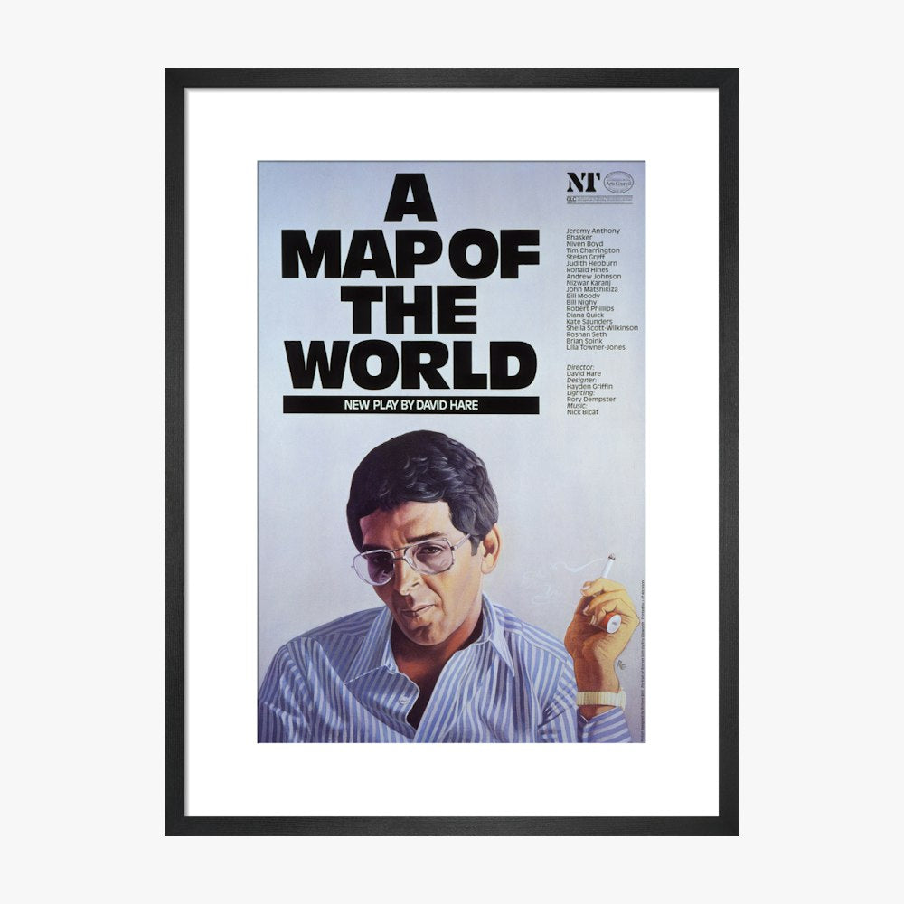 A Map of the World 1983 Print
