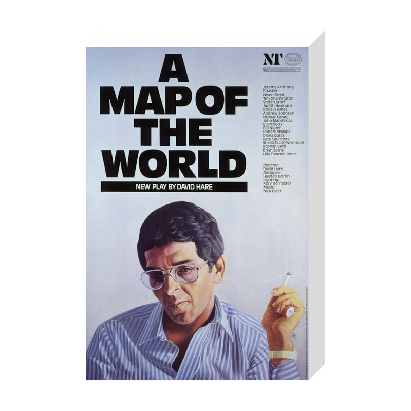 A Map of the World 1983 Print