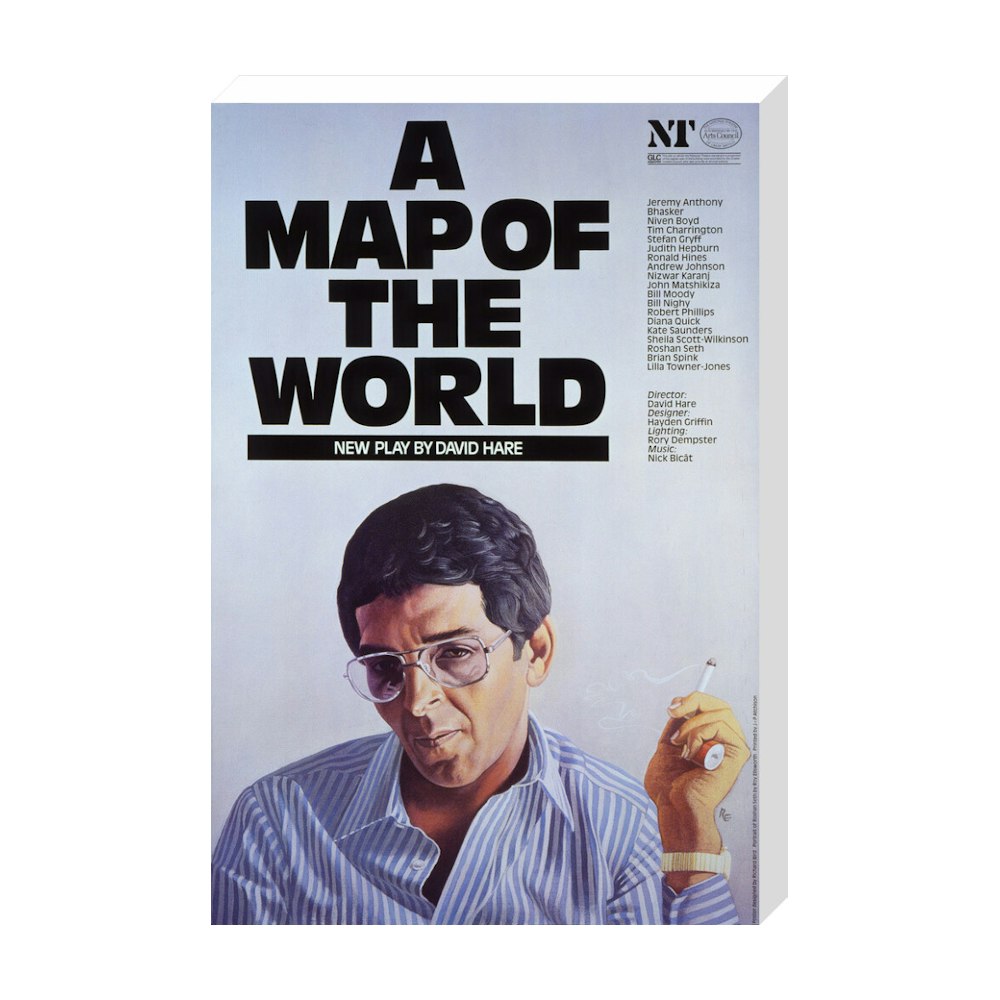 A Map of the World 1983 Print