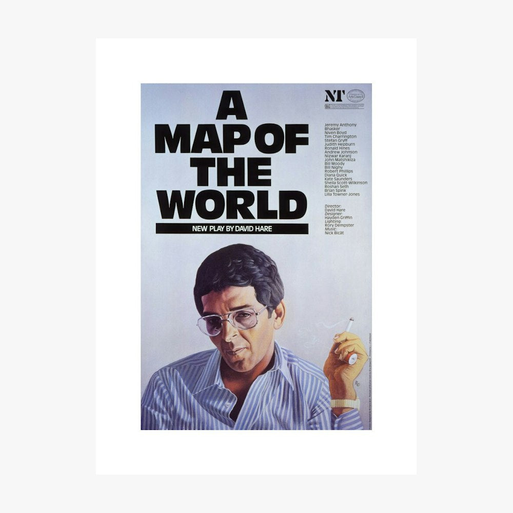 A Map of the World 1983 Print