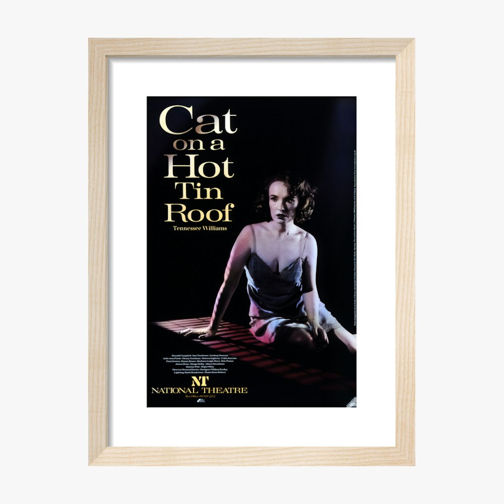 Cat on a Hot Tin Roof 1988 Print