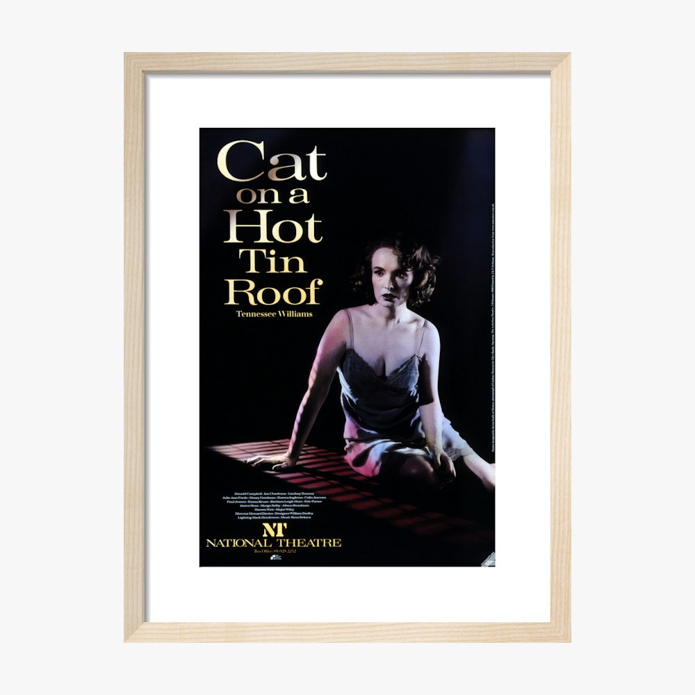 Cat on a Hot Tin Roof 1988 Print