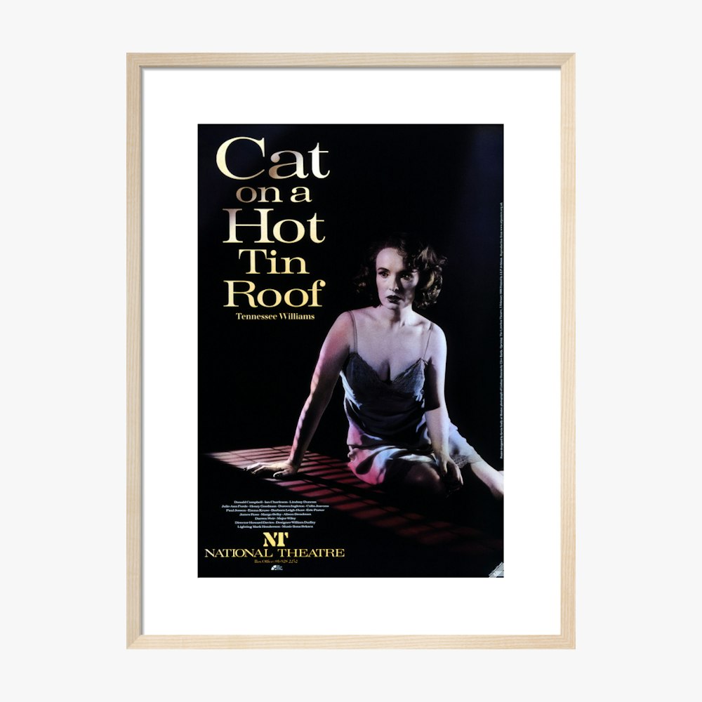 Cat on a Hot Tin Roof 1988 Print