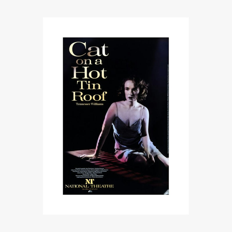 Cat on a Hot Tin Roof 1988 Print