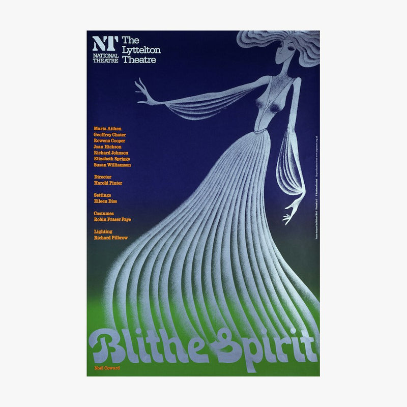 Blithe Spirit 1976 Print